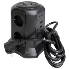 Мережевий фільтр живлення Patron SP-1663-USBTW (EXT-PN-SP-1663-USBTW)