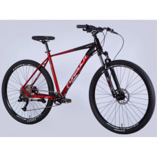 Велосипед Formula 29" ZEPHYR 1.0 HDD рама-21" AL 2026 чорно-червоний (OPS-FR-29-455)