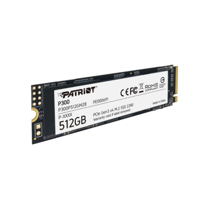 Накопичувач SSD M.2 2280 512GB Patriot (P300P512GM28)