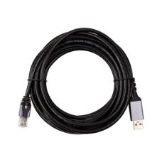 Дата кабель USB AM to RJ45 Ethernet 5.0m CAT6 UTP PowerPlant (CA915002)