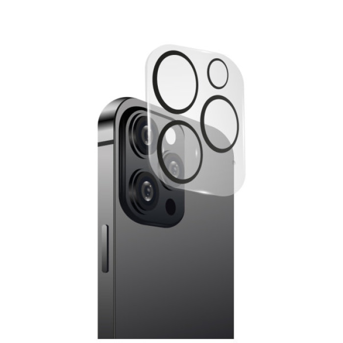 Скло захисне Intaleo Camera Lens Apple Iphone 14 Pro/14 Pro Max Black (1283126576836)
