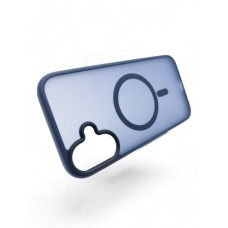 Чохол до мобільного телефона BeCover Metal Buttons Case (MagSafe) для Apple iPhone 16 Plus Blue (712094)