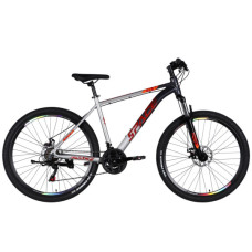 Велосипед Space 27.5" PHAETON DD FR рама-19" AL 2026 сіро-сріблястий (OPS-SP-27.5-088)