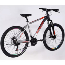 Велосипед Space 27.5" PHAETON DD FR рама-19" AL 2026 сіро-сріблястий (OPS-SP-27.5-088)