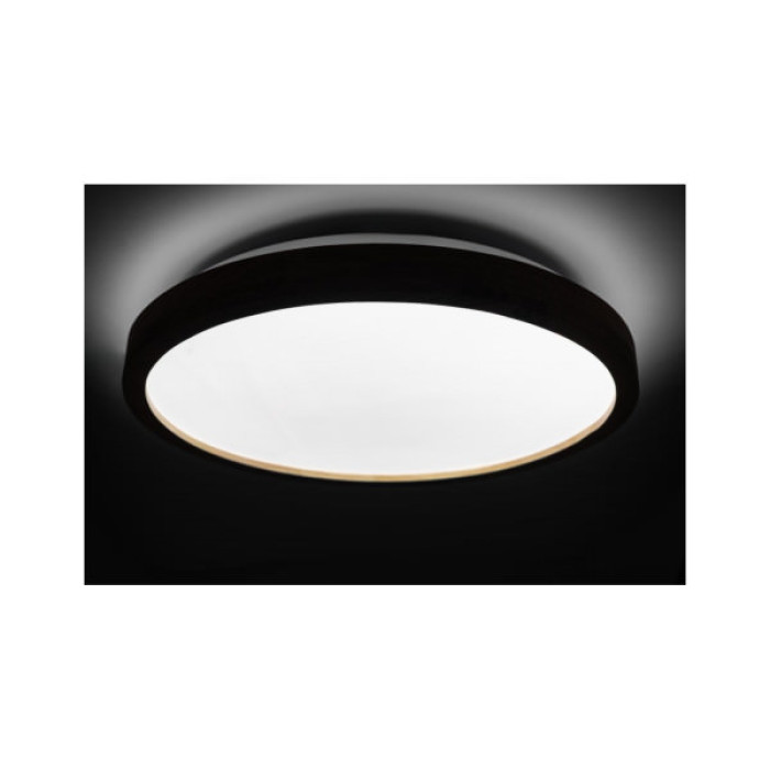 Світильник Vestum WOOD матовий 60W 375*60мм 3000К-6500К з ДК горіх (VS-91046)