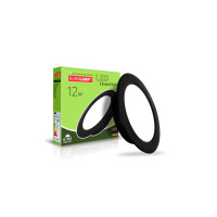 Світильник Eurolamp LED 12W 4000K (LED-DLR-12/4(new)(black))