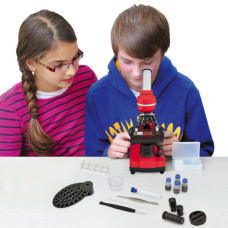 Мікроскоп Bresser Biolux SEL 40x-1600x Red (927061)