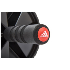 Ролик для преса Adidas Ab Wheel ADAC-11404 чорний D18 см (885652002370)