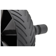 Ролик для преса Adidas Ab Wheel ADAC-11404 чорний D18 см (885652002370)