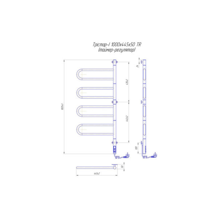 Сушарка для рушників MARIO 2.3.0507.11.P
