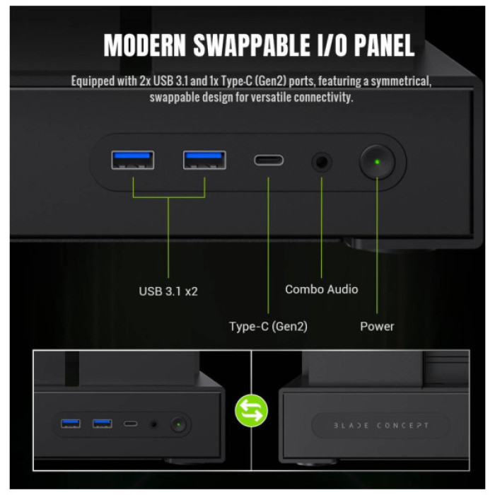 Корпус Gamemax Blade Concept