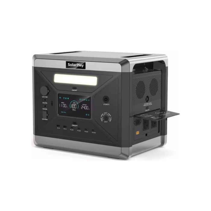 Зарядна станція SolarPlay BCQ2501 2400W 2160Wh (BCQ2501)