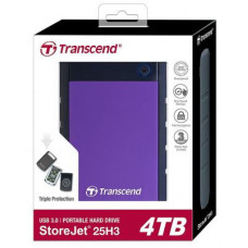 Зовнішній жорсткий диск 2.5" 4TB Transcend (TS4TSJ25H3P)