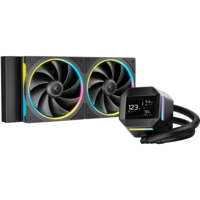Система рідинного охолодження Deepcool LM240 Black (R-LM240-BKDMMC-1)
