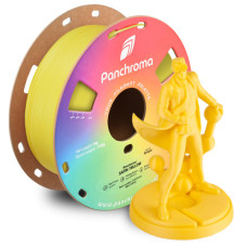 Пластик для 3D-принтера Polymaker PLA PANCHROMA SATIN 1,75mm 1kg YELLOW (CA05010)