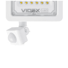 Прожектор Videx LED 10W 5000K з датчиком руху (VL-F2e105W-S)