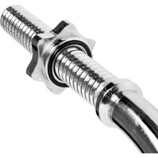 Гриф Toorx W-подібний 120 см 25 мм з гвинтовими замками (BCV-120) (931114)