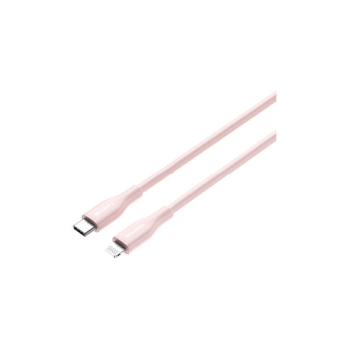 Дата кабель USB-C to Lightning 1.0m CLNM60 C-L 60W MFI Silicon Pink Canyon (CNS-CLNM60SC10PS)