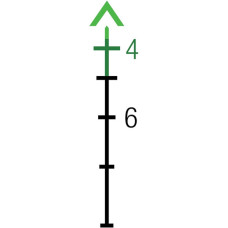 Оптичний приціл Trijicon ACOG 4x32 DI Green Chevron .223 TA51 - NS (TA31-C-100250)