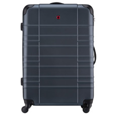 Валіза Wenger Amplar, велика, пластик, 4 колеса, синя (653141)