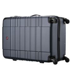 Валіза Wenger Amplar, велика, пластик, 4 колеса, синя (653141)