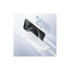Батарея універсальна Baseus Bipow 2 20000mAh 20W with USB-C cable white (P10077101213-01)