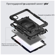 Чохол до планшета BeCover FortTab Lenovo Idea Tab/K11 (2nd Gen) TB336/Xiaoxin Pad (2025) 11" Black (714080)