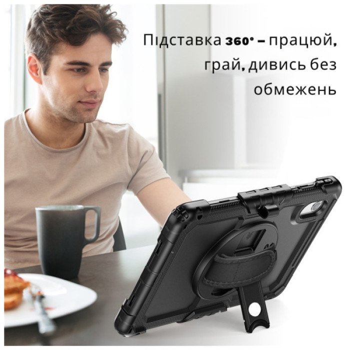 Чохол до планшета BeCover FortTab Lenovo Idea Tab/K11 (2nd Gen) TB336/Xiaoxin Pad (2025) 11" Black (714080)