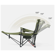 Крісло складане Naturehike CNK2550JJ023 Nightfall T05, сталь, хакі (6977465865700)