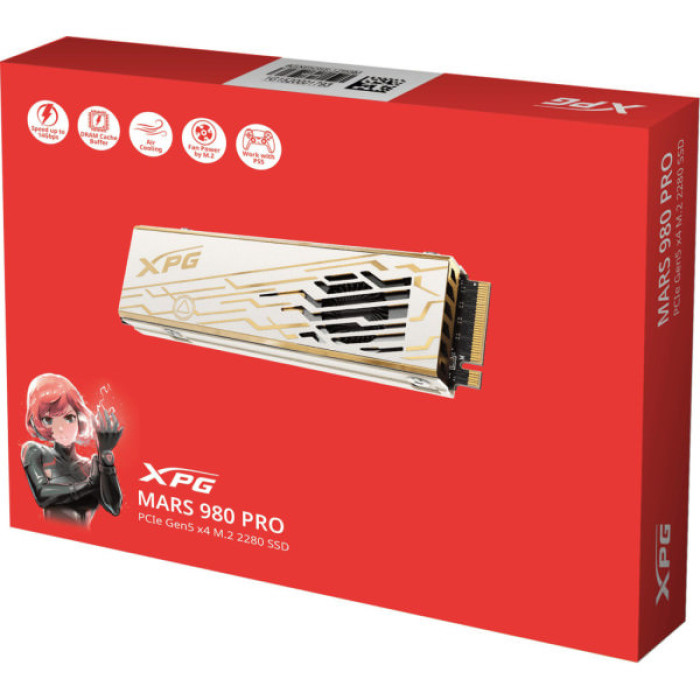 Накопичувач SSD M.2 2280 2TB XPG MARS 980 PRO ADATA (SMAR-980P-2TCI)