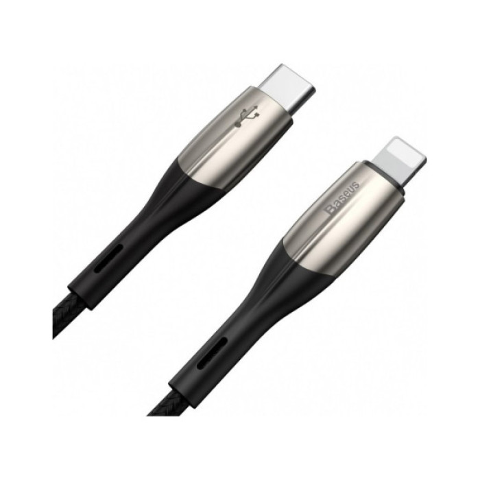 Дата кабель USB-C to Lightning 1.0m 18W black Baseus (CATLSP-01)