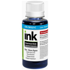 Чорнило ColorWay Canon CL-41/38/411/511/CLI-8/426/521 Cyan (CW-CW521C01)