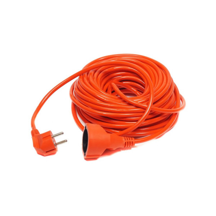 Мережевий подовжувач PowerPlant 20 м, 3x2.5мм2, 16А, морозостойкий (JY-3024/20) (PPCA16M20S1L)