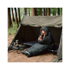 Спальний мішок Naturehike з капюшоном M320 CNK2350WS023, зелений камуфляж, правий (6975641889205)