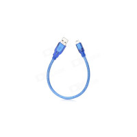 Дата кабель USB 2.0 AM to Mini 5P 0.3m blue Ritar (YT-C/AM-0.3MnBl/10336)