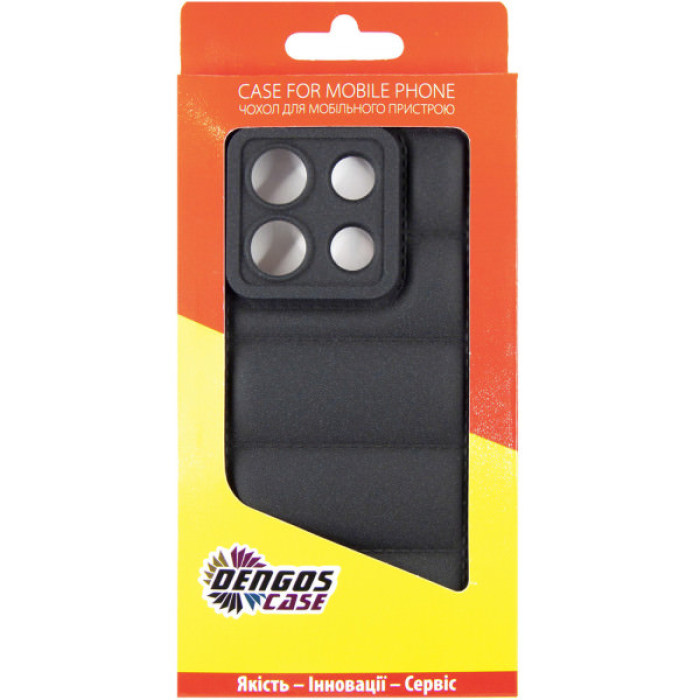 Чохол до мобільного телефона Dengos Soft Xiaomi Redmi Note 13 5G (black) (DG-TPU-SOFT-50)