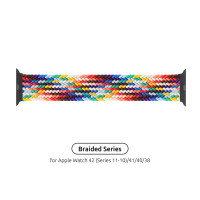 Ремінець до смарт-годинника Armorstandart Braided Solo Loop для Apple Watch 42 (Series 11-10)/41/40/38 Pride Edition Size 2 (120 mm) (ARM64933)
