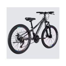 Велосипед Space 24" PHAETON DD FR рама-11" AL 2026 графітовий (OPS-SP-24-098)