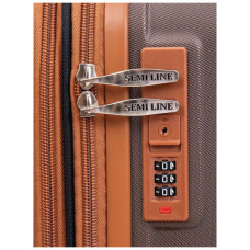 Валіза Semi Line 20" S T5850-1 Brown (DAS303355)