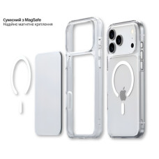 Чохол до мобільного телефона BeCover FIBRA Crystal MagSafe Apple iPhone 17 Pro Max (715370)