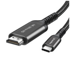 Кабель мультимедійний USB-C to HDMI M 2.0m 4K60Hz black ColorWay (CW-CBCHD077-BK)