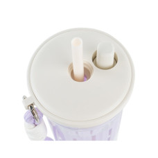 Пляшка для води Kite 650 мл, біло-ліловий (K25-1219-2)