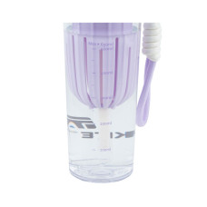 Пляшка для води Kite 650 мл, біло-ліловий (K25-1219-2)