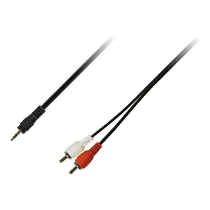 Кабель мультимедійний 3.5mm M to 2xRCA M 3.0m Piko (1283126473906)