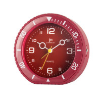 Настільний годинник Lowell будильник, червоний (JA7096R)