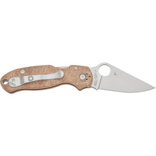 Ніж Spyderco Para 3 CPM Cru-Wear Micarta Brown (C223MPCW)