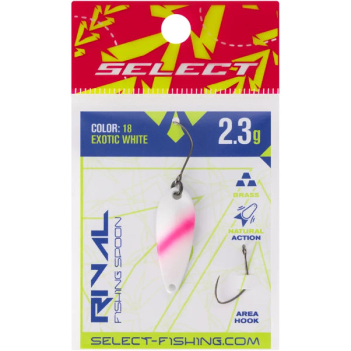 Блешня Select Rival 2.3g 30mm 18 Exotic White (1870.80.17)