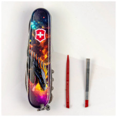 Ніж Victorinox Huntsman Zodiac 91 мм Зірковий дракон (1.3713.3_Z3220p)