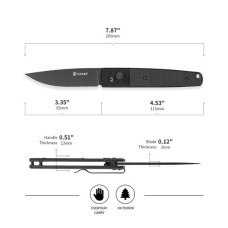 Ніж Ganzo G721B-BK