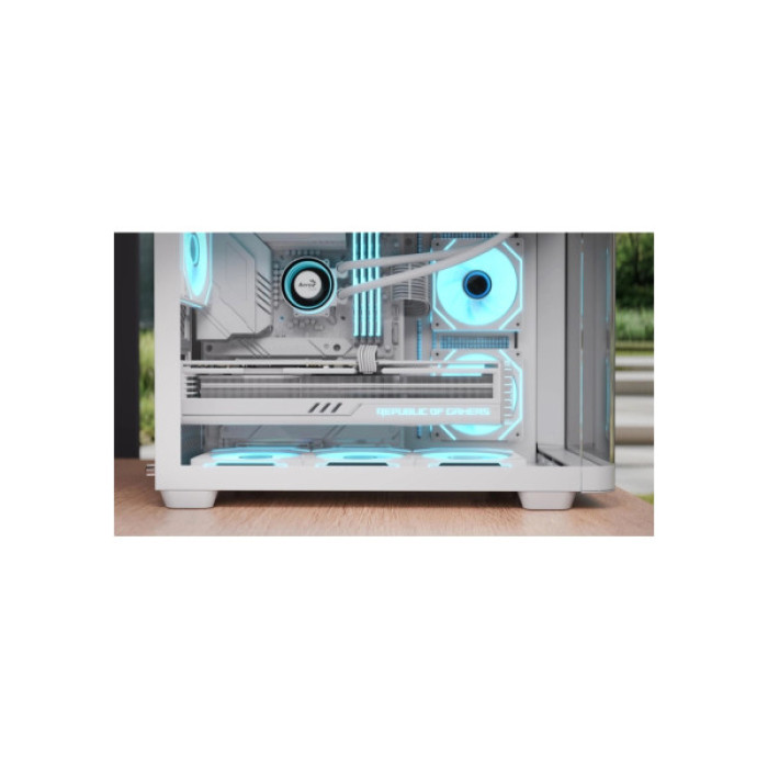 Корпус AeroCool P300C-G-WT-v1 White (ACCS-PN02033.21)